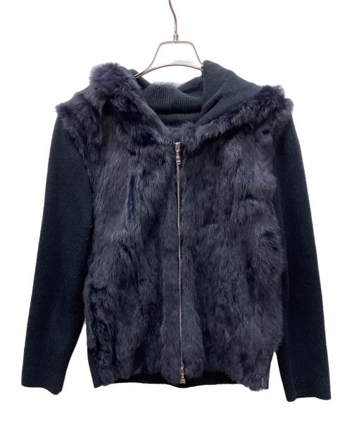 LOVELESS（ラブレス）LOVELESS (ラブレス) ジップパーカー ネイビー サイズ:Lの古着・服飾アイテム