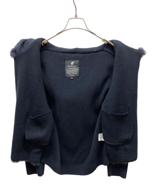 LOVELESS（ラブレス）LOVELESS (ラブレス) ジップパーカー ネイビー サイズ:Lの古着・服飾アイテム