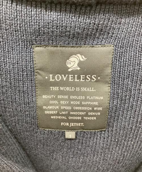 LOVELESS（ラブレス）LOVELESS (ラブレス) ジップパーカー ネイビー サイズ:Lの古着・服飾アイテム