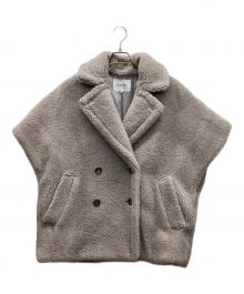 ARPEGE STORY（アルページュストーリー）の古着「ボアポンチョ」｜グレー