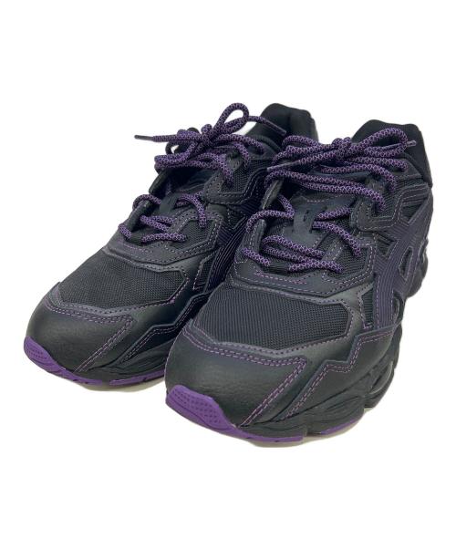 asics（アシックス）asics (アシックス) Needles (ニードルズ) スニーカー パープル×ブラック サイズ:27cmの古着・服飾アイテム