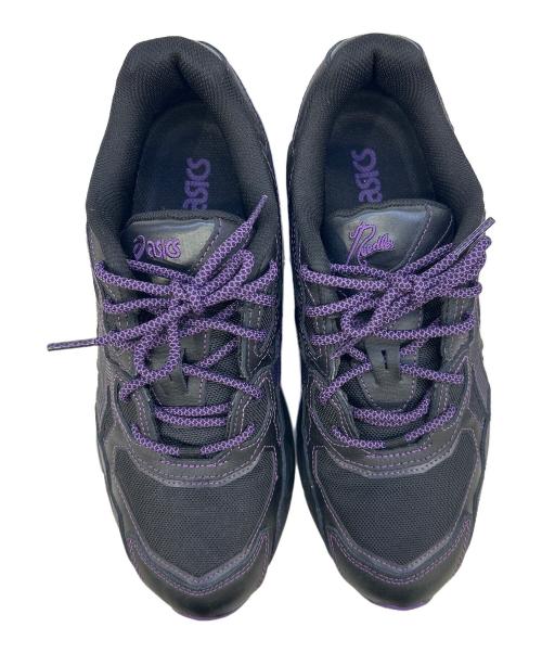 asics（アシックス）asics (アシックス) Needles (ニードルズ) スニーカー パープル×ブラック サイズ:27cmの古着・服飾アイテム