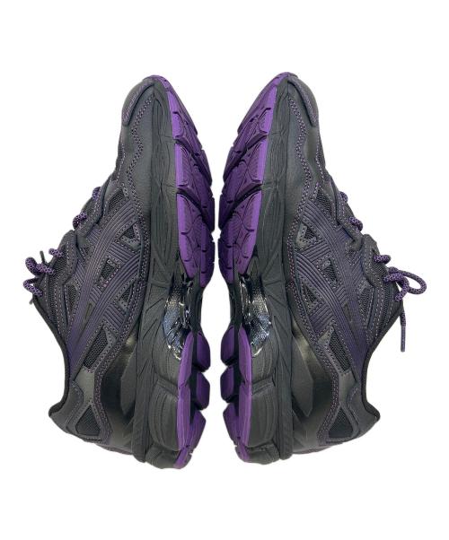 asics（アシックス）asics (アシックス) Needles (ニードルズ) スニーカー パープル×ブラック サイズ:27cmの古着・服飾アイテム
