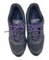 中古・古着 asics (アシックス) Needles (ニードルズ) スニーカー パープル×ブラック サイズ:27cm：16000円