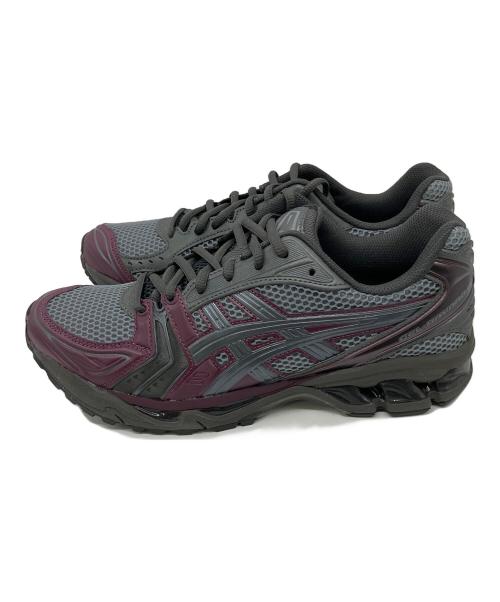 asics（アシックス）asics (アシックス) スニーカー パープル×グレー サイズ:27cmの古着・服飾アイテム