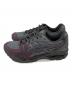 asics (アシックス) スニーカー パープル×グレー サイズ:27cm：12000円
