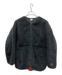 Champion（チャンピオン）の古着「ビッグシルエットブルゾン」｜ブラック