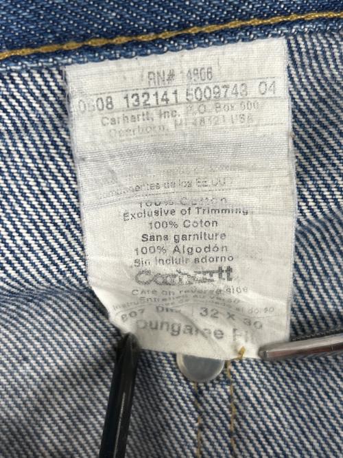 CarHartt（カーハート）CarHartt (カーハート) デニムパンツ インディゴ サイズ:32×30の古着・服飾アイテム