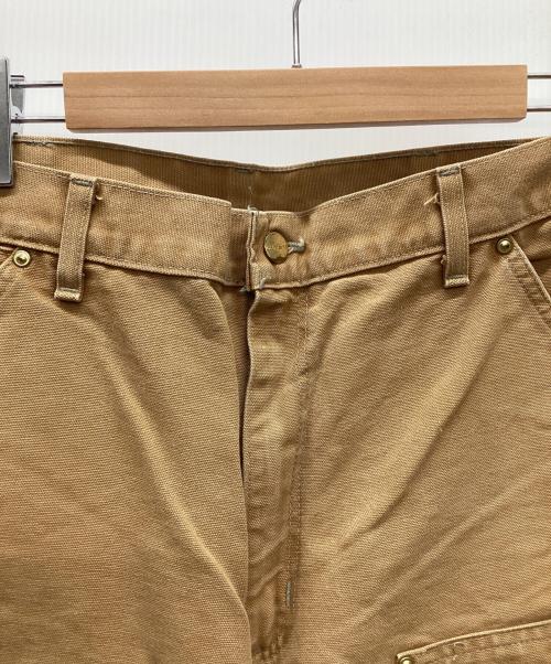 CarHartt（カーハート）CarHartt (カーハート) ダブルニーパンツ ベージュ サイズ:33×30程度の古着・服飾アイテム