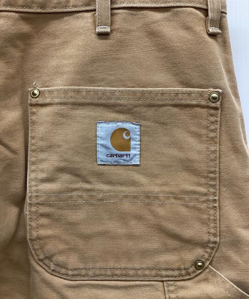 CarHartt（カーハート）CarHartt (カーハート) ダブルニーパンツ ベージュ サイズ:33×30程度の古着・服飾アイテム