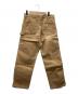 CarHartt (カーハート) ダブルニーパンツ ベージュ サイズ:33×30程度：11000円