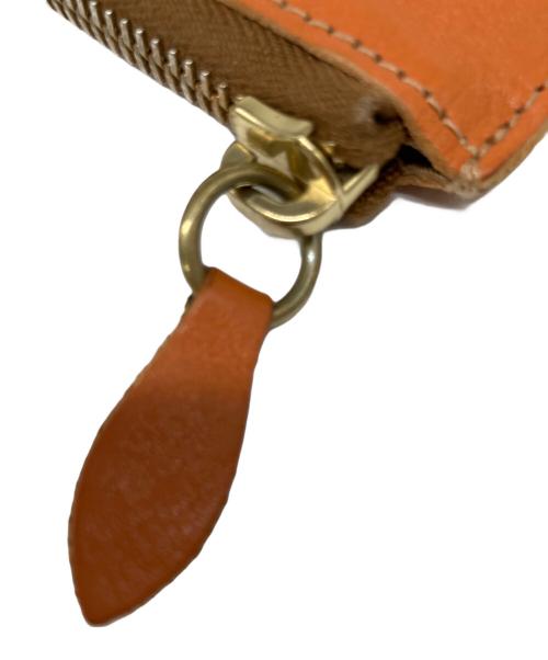 IL BISONTE（イル ビゾンテ）IL BISONTE (イル ビゾンテ) 2つ折り財布 オレンジの古着・服飾アイテム