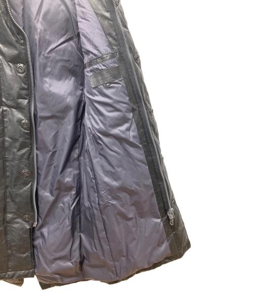 ISAMU KATAYAMA BACKLASH（イサムカタヤマ・バックラッシュ）ISAMU KATAYAMA BACKLASH (イサムカタヤマ・バックラッシュ) レザーダウンコート ブラック サイズ:2の古着・服飾アイテム