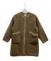coldbreaker（コールドブレーカー）の古着「ノーカラーコート」｜ブラウン