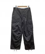 CIOTAシオタ）の古着「スビンコットン リップストップジャングルファティーグパンツ」｜ブラック