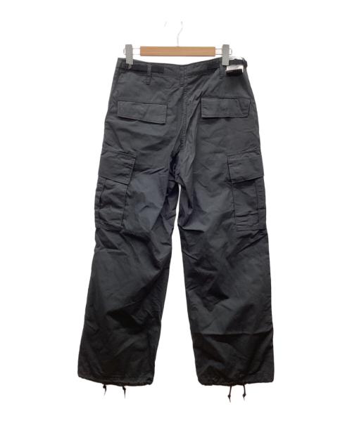CIOTA（シオタ）CIOTA (シオタ) スビンコットン リップストップジャングルファティーグパンツ ブラック サイズ:5の古着・服飾アイテム