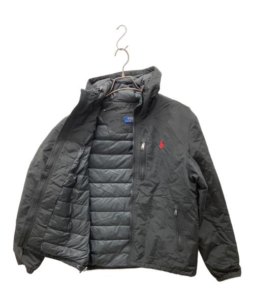 POLO RALPH LAUREN（ポロ・ラルフローレン）POLO RALPH LAUREN (ポロ・ラルフローレン) ダウンジャケット ブラック サイズ:Sの古着・服飾アイテム