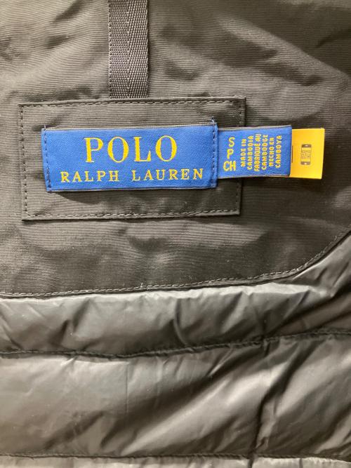 POLO RALPH LAUREN（ポロ・ラルフローレン）POLO RALPH LAUREN (ポロ・ラルフローレン) ダウンジャケット ブラック サイズ:Sの古着・服飾アイテム