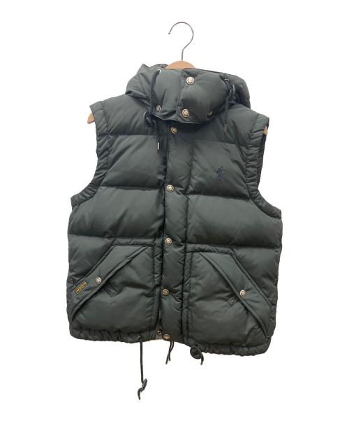 POLO RALPH LAUREN（ポロ・ラルフローレン）POLO RALPH LAUREN (ポロ・ラルフローレン) ダウンベスト グレー サイズ:Mの古着・服飾アイテム