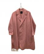 N.O.R.Cノーク）の古着「コート」｜ピンク