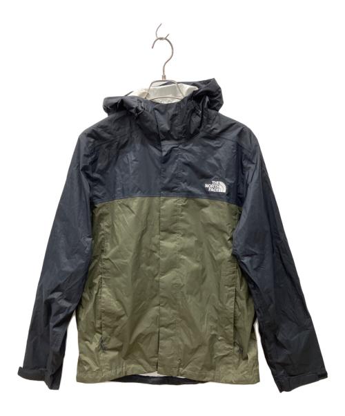 THE NORTH FACE（ザ ノース フェイス）THE NORTH FACE (ザ ノース フェイス) ナイロンジャケット オリーブ×ブラック サイズ:Lの古着・服飾アイテム