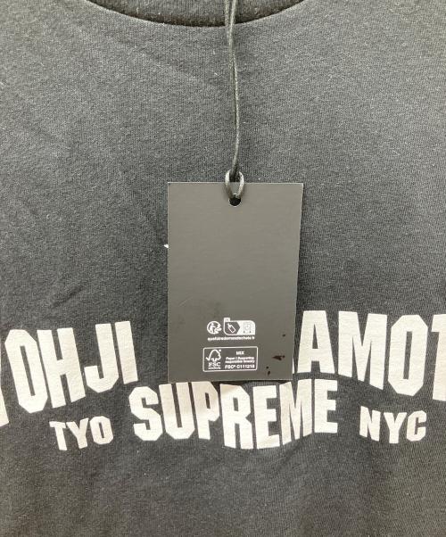 SUPREME（シュプリーム）SUPREME (シュプリーム) YOHJI YAMAMOTO (ヨウジヤマモト) 半袖カットソー ブラック サイズ:XLの古着・服飾アイテム