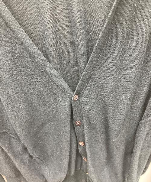 Y's（ワイズ）Y's (ワイズ) 薄手カーディガン ブラック サイズ:3の古着・服飾アイテム