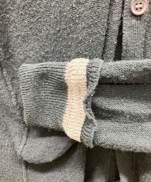 Y's（ワイズ）Y's (ワイズ) 薄手カーディガン ブラック サイズ:3の古着・服飾アイテム