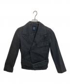 LIMI feuリミフゥ）の古着「デニムジャケット」｜グレー