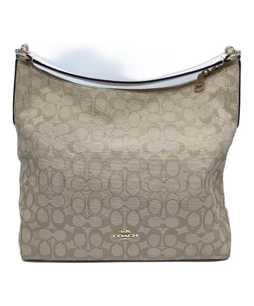 COACH（コーチ）COACH (コーチ) 2WAYバッグ ベージュの古着・服飾アイテム