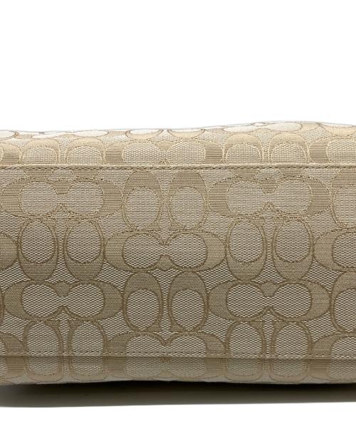 COACH（コーチ）COACH (コーチ) 2WAYバッグ ベージュの古着・服飾アイテム