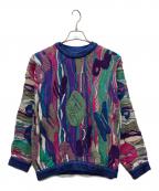 Coogiクージー）の古着「厚手ニット」｜パープル×レッド