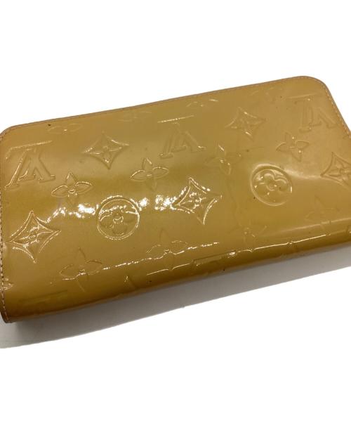 LOUIS VUITTON（ルイ ヴィトン）LOUIS VUITTON (ルイ ヴィトン) ジッピーウォレット/ヴェルニ イエローの古着・服飾アイテム