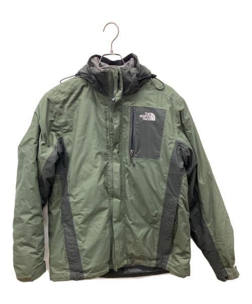 THE NORTH FACE（ザ ノース フェイス）THE NORTH FACE (ザ ノース フェイス) ダウンジャケット カーキ サイズ:Mの古着・服飾アイテム