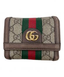 GUCCI（グッチ）の古着「3つ折り財布/GGスプリーム」