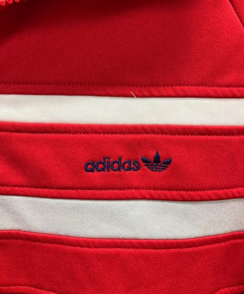 adidas（アディダス）adidas (アディダス) オールドトラックジャケット レッド サイズ:90-4の古着・服飾アイテム