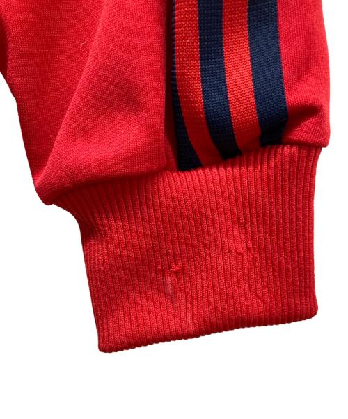 adidas（アディダス）adidas (アディダス) オールドトラックジャケット レッド サイズ:90-4の古着・服飾アイテム