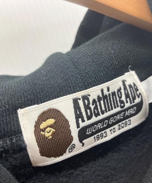 A BATHING APE（ア ベイシング エイプ）A BATHING APE (ア ベイシング エイプ) パーカー ブラック サイズ:Lの古着・服飾アイテム