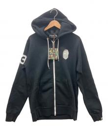 A BATHING APE（ア ベイシング エイプ）の古着「ジップパーカー」｜ブラック