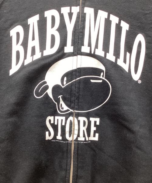 A BATHING APE（ア ベイシング エイプ）A BATHING APE (ア ベイシング エイプ) リバーシブルジップパーカー ブラック サイズ:Mの古着・服飾アイテム