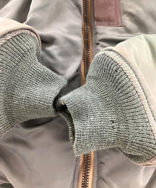 A BATHING APE（ア ベイシング エイプ）A BATHING APE (ア ベイシング エイプ) THE REAL McCOY'S (ザ・リアルマッコイズ) MA-1ジャケット オリーブ サイズ:Mの古着・服飾アイテム