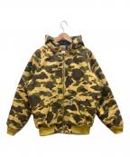 A BATHING APE×CarHarttア ベイシング エイプ×カーハート）の古着「アクティブジャケット」｜ブラウン