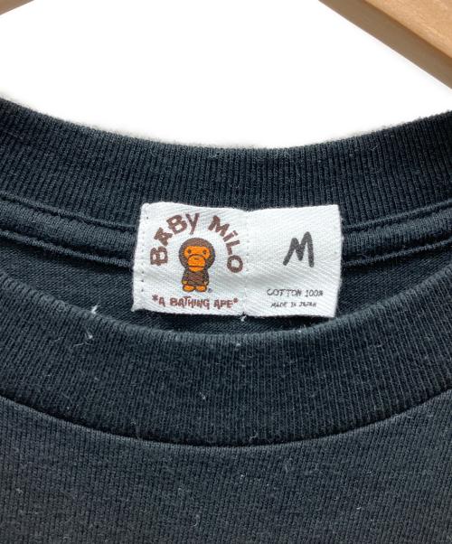 A BATHING APE（ア ベイシング エイプ）A BATHING APE (ア ベイシング エイプ) KAWS (カウズ) 半袖カットソー ブラック サイズ:Mの古着・服飾アイテム