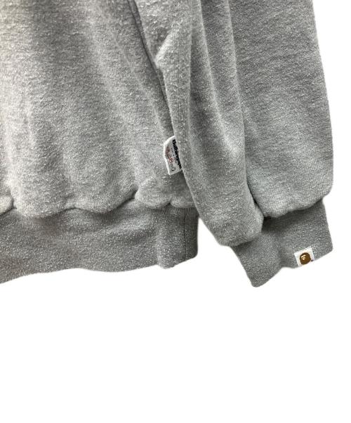 A BATHING APE（ア ベイシング エイプ）A BATHING APE (ア ベイシング エイプ) リバーシブルスウェット グレー サイズ:Mの古着・服飾アイテム