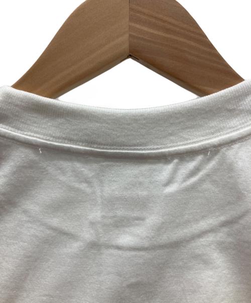 A BATHING APE（ア ベイシング エイプ）A BATHING APE (ア ベイシング エイプ) 半袖カットソー グリーン×ホワイト サイズ:Mの古着・服飾アイテム