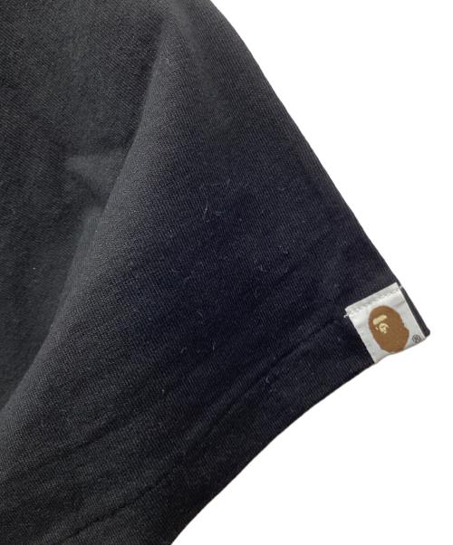 A BATHING APE（ア ベイシング エイプ）A BATHING APE (ア ベイシング エイプ) 半袖カットソー ブラック サイズ:Mの古着・服飾アイテム