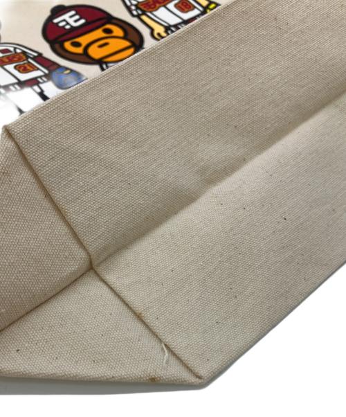 A BATHING APE（ア ベイシング エイプ）A BATHING APE (ア ベイシング エイプ) 東北楽天ゴールデンイーグルス (トウホクラクテンゴールデンイーグルス) トートバッグ ベージュの古着・服飾アイテム