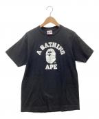 A BATHING APEア ベイシング エイプ）の古着「半袖カットソー」｜ブラック