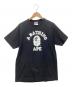 A BATHING APE（ア ベイシング エイプ）の古着「半袖カットソー」｜ブラック