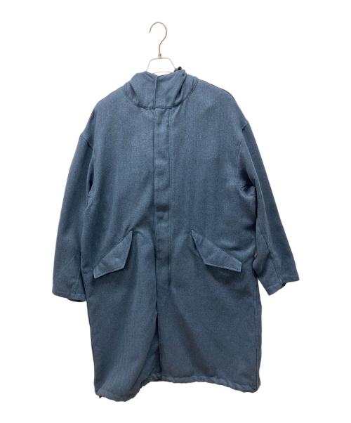 TAION（タイオン）TAION (タイオン) コート ブルー サイズ:Lの古着・服飾アイテム